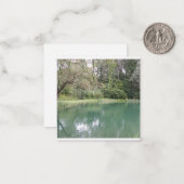 Correspondance Carte de scène d'automne du Vermont (Devant/Arrière en situation)