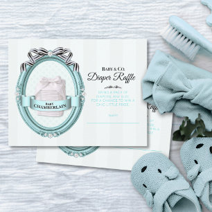 Correspondance Carte de tombola de couches Baby & Co.