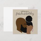 Correspondance Carte de vacances Black Love (Devant / Derrière)