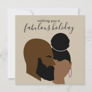 Correspondance Carte de vacances Black Love