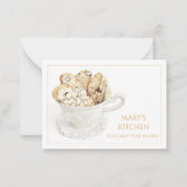 Correspondance Carte de visite BISCOTTI 3,5 x 2,5 (Devant)
