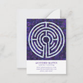Correspondance CARTE DE VISITE LABYRINTH VIII 3.5x2.5 (Devant)