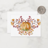 Correspondance Carte de vœux à l'aquarelle représentant une citro (Devant/Arrière en situation)