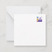 Correspondance Carte de voeux Anniversaire de enfant (Dos)