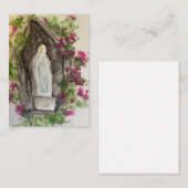 Correspondance Carte de vœux Ave Maria (Devant / Derrière)