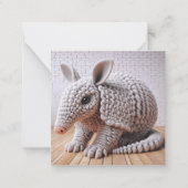 Correspondance Carte de voeux Crochet Armadillo (Devant)