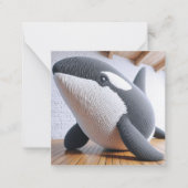 Correspondance Carte de voeux Crochet Orca (Devant)