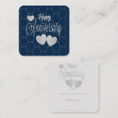 Correspondance Carte de vœux d'anniversaire (Devant / Derrière)