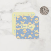 Correspondance Carte de vœux de bonne chance : (Devant/Arrière en situation)