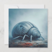 Correspondance Carte de voeux de bug en code électronique (Devant)