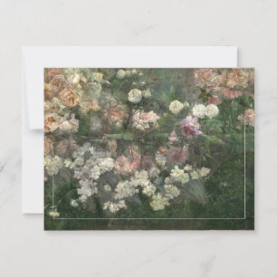 Correspondance Carte de vœux de jardin en mai