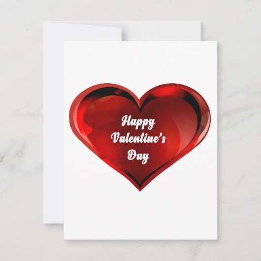 Correspondance Carte de vœux de la Saint-Valentin (Devant)