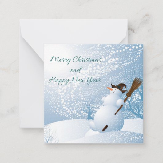 Correspondance Carte de vœux de Noël (Devant)