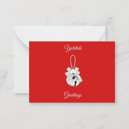 Correspondance Carte de vœux de Noël (Devant)