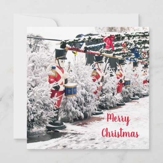 Correspondance Carte de vœux de Noël à plat (Devant)