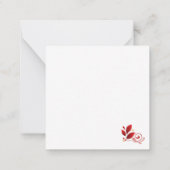 Correspondance Carte de vœux de Noël "Joie au Monde" (Dos)