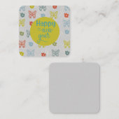 Correspondance Carte de vœux de Nouvel An (Devant / Derrière)