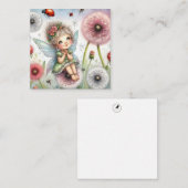 Correspondance Carte de vœux Fantastique de Fée (Devant / Derrière)