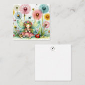 Correspondance Carte de vœux Fantastique de Fée (Devant / Derrière)