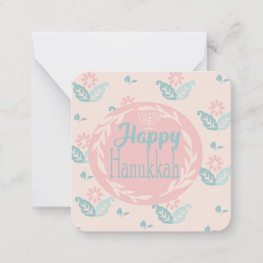 Correspondance Carte de vœux joyeux Hanukkah (Devant)