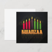 Correspondance Carte de voeux Kwanzaa (Devant / Derrière)