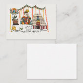 Correspondance Carte de voeux Markazhi conçue (Devant / Derrière)