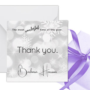 Correspondance Carte de vœux miniature pour cadeau de Noël avec n
