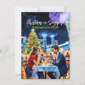 Correspondance Carte de vœux « Noël à Singapour » (Devant)