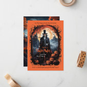 Correspondance Carte de vœux plate (Devant/Arrière en situation)