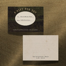 Correspondance Carte de voeux pour diplômé Veiled Notions Insert