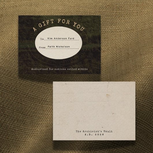 Correspondance Carte de voeux pour diplômé Veiled Notions Insert