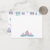 Correspondance Carte de vœux pour gîte de vacances (Devant/Arrière en situation)