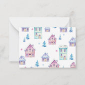 Correspondance Carte de vœux pour gîte de vacances (Dos)