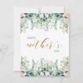 Correspondance Carte de voeux pour la fête des mères (Devant)