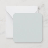 Correspondance Carte de vœux pour la Saint-Valentin (Dos)