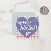Correspondance Carte de vœux pour la Saint-Valentin (Devant/Arrière en situation)