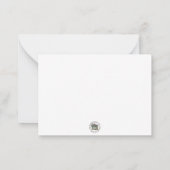 Correspondance Carte de vœux pour oiseau à nourrir (Dos)