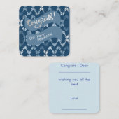 Correspondance Carte de vœux pour votre promotion (Devant / Derrière)