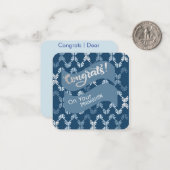 Correspondance Carte de vœux pour votre promotion (Devant/Arrière en situation)