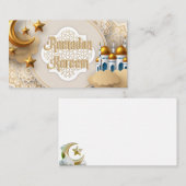 Correspondance Carte de voeux Ramadan Kareem (Devant / Derrière)