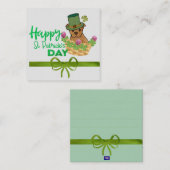 Correspondance Carte de vœux Saint-Patrick (Devant / Derrière)
