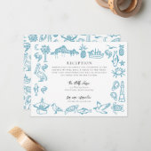 Correspondance Carte d'information de la réception de Charleston (Devant/Arrière en situation)