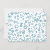 Correspondance Carte d'information de la réception de Charleston (Dos)