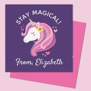 Correspondance Carte d'observation de jour pour enfants Unicorn V