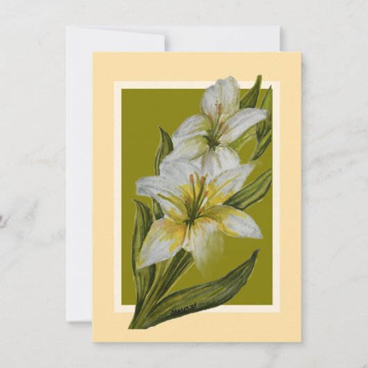 Correspondance Carte d'offre de masse pour repos éternel (Devant)