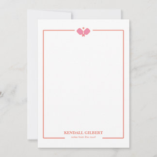 Correspondance Carte personnalisée de pickleball | Nom personnali