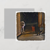 Correspondance carte pour notes de chiot et de chat. (Devant / Derrière)