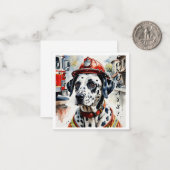 Correspondance Carte pour notes de diplôme de casque d'incendie D (Devant/Arrière en situation)