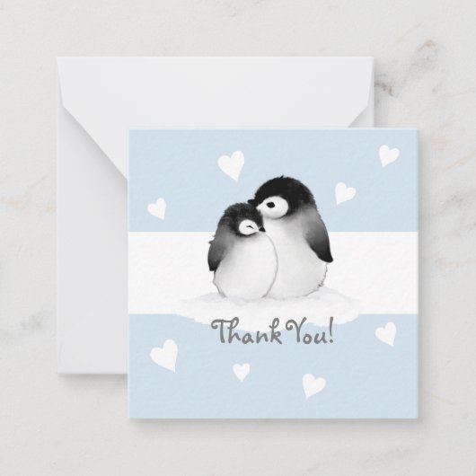 Correspondance Carte pour notes de Merci du Coeur Bleu (Devant)