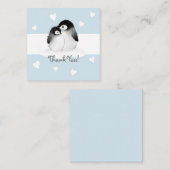 Correspondance Carte pour notes de Merci du Coeur Bleu (Devant / Derrière)